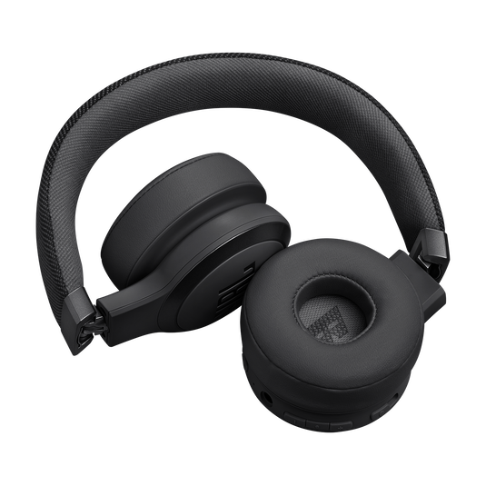 JBL Live 670NC - Black - Wireless On-Ear Headphones with True Adaptive Noise Cancelling - Detailshot 1 image number null